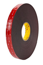 Load image into Gallery viewer, 3M 0.25-5-5952 VHB Heavy Duty Mounting Tape 5952, 0.25" width x 5yd length (1 Roll)
