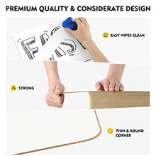 Load image into Gallery viewer, Magicfly Double-Sided Small White Board for Classroom, 9 x 12 Inches Dry Erase Lap Boards, Bulk Pack of 16 Mini White Board for Student, Kids, Teachers, Office, with 16 Pens, 16 Erasers &amp; 16 Pen Clips
