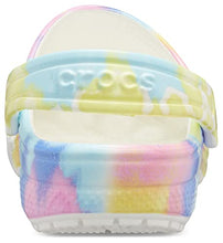 Load image into Gallery viewer, Crocs Men's and Women's Classic Tie Dye Clog, Pastel Tie Dye, 9 US
