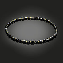 Load image into Gallery viewer, TIDOO Jewelry Magnetic Hematite Necklace Therapy Necklace Hematite Round Beads Healing Stone Chain (C)
