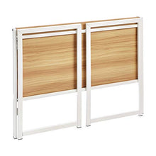 Load image into Gallery viewer, AmazonBasics 40" Multipurpose Foldable Computer Study Desk - Natural
