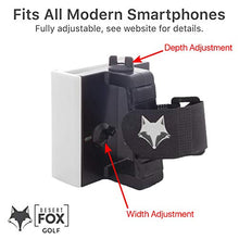 Load image into Gallery viewer, DESERT FOX GOLF Phone Caddy - Red
