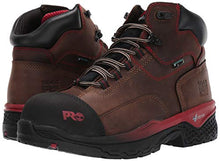Load image into Gallery viewer, Timberland PRO Men's Bosshog 6" Composite Toe Waterproof Industrial Boot, Brown/Red, 11.5

