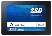 Load image into Gallery viewer, Timetec 256GB SSD 3D NAND SATA III 6Gb/s 2.5 Inch 7mm (0.28") 200TBW Read Speed Up to 550 MB/s SLC Cache Performance Boost Internal Solid State Drive for PC Computer Desktop and Laptop (256GB)
