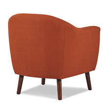 Load image into Gallery viewer, Homelegance Fabric Barrel Chair, Orange
