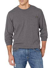 Load image into Gallery viewer, Dickies mens Long Sleeve Heavyweight Crew Neck Big and Tall Work Utility T Shirt, Charcoal Gray Heather, 3X-Large Tall US
