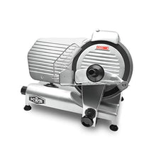 Load image into Gallery viewer, KWS MS-10NT Premium Commercial 320W Electric Meat Slicer 10-Inch with Non-sticky Teflon Blade, Frozen Meat/Deli Meat/Cheese/Food Slicer Low Noise Commercial and Home Use
