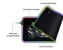 Load image into Gallery viewer, Mouse Pads Motorcycle Large LED RGB Gaming Mouse Pad Game Lighting Backlight Gamer XXL Pad Keyboard Gaming Accessories 27.55 inch x12 inch
