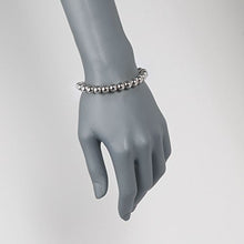 Load image into Gallery viewer, Ross-Simons 8mm Sterling Silver Bead Bolo Bracelet
