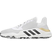 Load image into Gallery viewer, adidas Pro Bounce 2019 Low White/Black/Gold Basketball Shoes 10
