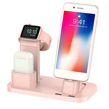 Load image into Gallery viewer, BEACOO Stand for iwatch 5, Charging Stand Dock Station for AirPods Stand Charging Docks Holder, Support for iwatch 5/4/3/2/1 NightStand Mode and for iPhone 11/X/7/7plus/SE/5s/6S
