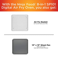 Load image into Gallery viewer, Ninja Foodi Digital Fry, Convection Oven, Toaster, Air Fryer, Flip-Away for Storage, with XL Capacity, and a Stainless Steel Finish
