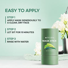 Load image into Gallery viewer, Green Tea Mask Stick, Green Mask Stick, Deep Cleansing Smearing Mask, Clay Charcoal Facial Mask Stick, Balancing Oil &amp; Water, Moisturizing &amp; Nourishing Skin
