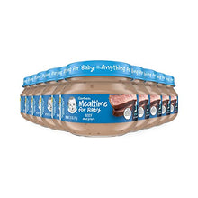 Load image into Gallery viewer, Gerber Baby Foods 2nd Foods Meat, Beef &amp; Gravy, Mealtime for Baby, 2.5 Ounce Jar (Pack of 10)
