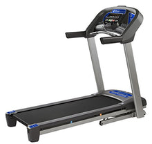 Load image into Gallery viewer, Horizon Fitness T101 Treadmill Series, Bluetooth Enabled, Folding Treadmills, Upgrade to The T202 for Larger Motor, app Integration, and Longer Deck.
