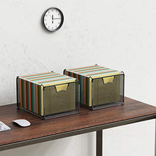 Load image into Gallery viewer, 2-Pack SimpleHouseware Mesh Hanging File Organizer, Black
