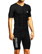 Load image into Gallery viewer, FitsT4 Men's Sauna Suit MMA Neoprene Sweat Shirt Quick Weight Loss Slimming Body Shaper for Fitness Gym Exercise Training
