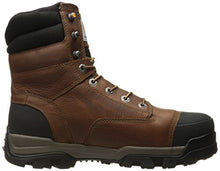 Load image into Gallery viewer, Carhartt Men's Ground Force 8-Inch Brown Waterproof Work Boot - Composite Toe - New For 2017 - CME8355, 11 M US, Peanut Oil Tan Leather

