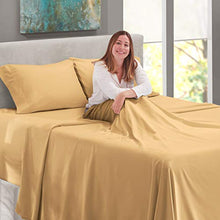 Load image into Gallery viewer, Nestl Full XL Sheets Set - 4 Piece Bed Sheets for Full XL Size Bed, Double Brushed Full XL Size Sheets, Hotel Luxury Taupe Sheets, Extra Soft Bedding Sheets &amp; Pillowcases
