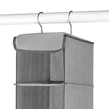 Load image into Gallery viewer, Whitmor Hanging Shoe Shelves - 8 Section - Closet Organizer - Grey
