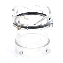 Load image into Gallery viewer, Camco Sewer Hose Adapter - Attaches to RV Outlet Connection , Extends connection for Easier Hookup- Transparent Adapter Allows You to View When Tank is Cleared - 3.5" (39562)
