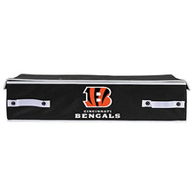 Load image into Gallery viewer, Franklin Sports NFL Cincinnati Bengals Under The Bed Storage Bins - Small
