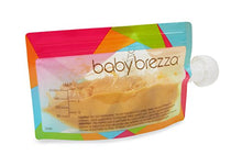 Load image into Gallery viewer, Baby Brezza Reusable Baby Food Storage Pouches, 10 Pack 7oz - Make Organic Food Puree for Kids or Toddlers and Store in Refillable Squeeze Pouches, Bulk Set is Freezer Safe &amp; Washable
