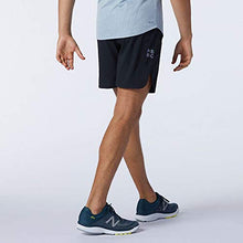 Load image into Gallery viewer, New Balance Men's Q Speed Fuel 7 Inch Short, Black , Medium
