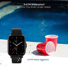 Load image into Gallery viewer, Amazfit GTS 2e Smartwatch For Men Women with Alexa &amp; GPS, Fitness Tracker with 90 Sports Modes, 14 Day Battery Life, Blood Oxygen Heart Rate Monitor, Waterproof, for Android Phone iPhones, Black
