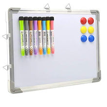 Load image into Gallery viewer, Bethone Dry Erase White Board Hanging Small Magnetic Portable Writing, Drawing &amp; Planning Small Whiteboard for Cubicle Easy to Clean Wall Whiteboard for Office School, Kids, Home
