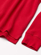 Load image into Gallery viewer, The Children's Place boys Uniform Long Sleeve Pique Polo Shirt, Classic Red Single, Large US
