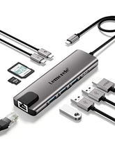 Load image into Gallery viewer, Lemorele USB C Hub Multiport Adapter
