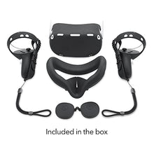 Load image into Gallery viewer, Wasserstein Bundle- Silicone Skin Set &amp; Charging Station Compatible with Oculus Quest 2
