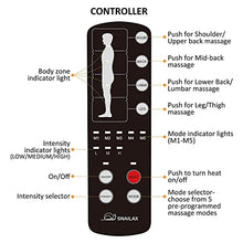 Load image into Gallery viewer, Snailax Massage Mat with 10 Vibrating Motors and 4 Therapy Heating pad Full Body Massager Cushion for Relieving Back Lumbar Leg Snailax

