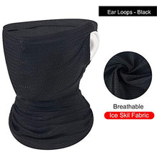 Load image into Gallery viewer, Headband 12 in 1 Multifunctional Face Mask Anti Dust Wind UV Sun Neck Headwear Motorcycle for Women Men Face Scarf Bandana

