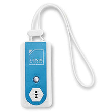 Load image into Gallery viewer, Lewis N Clark Travel Door Alarm + Window Guard Portable Home Security System Battery Operated for Hotel, Bedroom, Apartment &amp; Dorm, with Built in LED Flashlight, Blue
