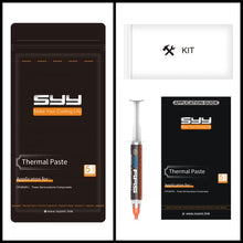 Load image into Gallery viewer, Thermal Paste, SYY 2 Grams CPU Paste Thermal Compound Paste Heatsink for IC/Processor/CPU/All Coolers, 15.7W/m.k Carbon Based High Performance, Thermal Interface Material, CPU Thermal Paste
