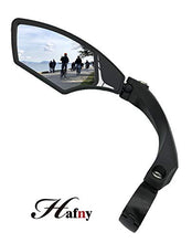Load image into Gallery viewer, Hafny NEW Handlebar Bike Mirror, HD,Blast-resistant, Glass Lens, HF-MR095 (left)
