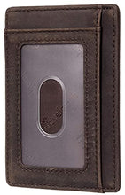 Load image into Gallery viewer, Travelambo Womens Multi Card Case Wallet &amp; Front Pocket Minimalist Leather Slim Wallet

