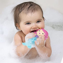 Load image into Gallery viewer, Nuby Mermaid Aquatic Bath Squirter Toy, Bpa Free, 6+ Mth, 5"
