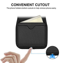 Load image into Gallery viewer, COANJIUO Holster for Samsung Galaxy Z Flip, Galaxy Z Flip 3, Galaxy Z Flip 3 5G Belt Clip Holsters for Motorola Razr 5G, Motorola Razr 2019 Magnetic Closure Horizontal Pouch, Black
