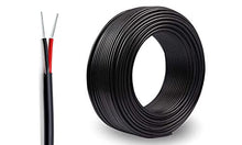 Load image into Gallery viewer, NorthPada 22 AWG 2 Conductors 22/2 Core Electronic Electrical Wire Solid Single Strand PVC Tinned Copper Cable 5V 9V 12V 24V 110V Two Cord Spool 16.4 Feet for Current Board Guitar Lamp Automotive
