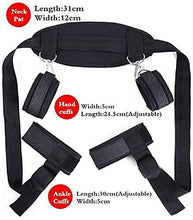 Load image into Gallery viewer, Multiple Šex Postures Comfortable Hḁndcǜffs for Women Male Bėd ɃŠdm Reṣtraints Set for Adǜlt Šex Toys Leather Boṅdḁged Kit Adǜlt Couples Šex Games nn3
