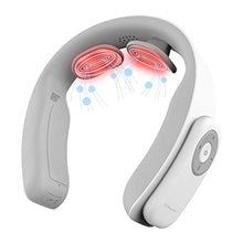 Load image into Gallery viewer, QUINEAR Neck Massager with Heat, Intelligent Wireless Electric Pulse Neck Massage Device Helpful for Pain Relief &amp; Deep Relaxation - 5 Massage Modes, 16 Intensities &amp; 2 Heating Function
