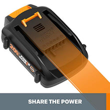 Load image into Gallery viewer, WORX WA3578 20V 4.0Ah, Orange and Black
