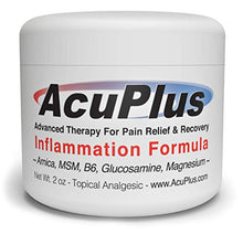 Load image into Gallery viewer, AcuPlus Pain Relief Cream - Advanced Fast Acting, Long Lasting &amp; Powerful Topical Pain Relief from Bursitis, Arthritis, Tendonitis, Joint Pain, Knee Pain, Back Pain and Muscle Ache (2 Ounces)
