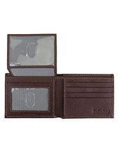 Load image into Gallery viewer, Timberland Men's Leather Wallet with Attached Flip Pocket, Brown (Sportz), One Size
