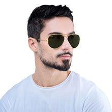 Load image into Gallery viewer, Ray-Ban unisex adult Rb3025 Classic Sunglasses, Gold/Grey Green, 55 mm US
