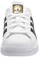 Load image into Gallery viewer, adidas Originals Superstar Sneaker, Core White/Black/White, 6.5 US Unisex Little Kid
