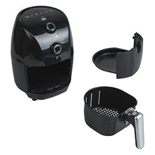 Load image into Gallery viewer, Brentwood Small Electric Air Fryer Timer &amp; Temp. Control, 1.6 Quart, Black
